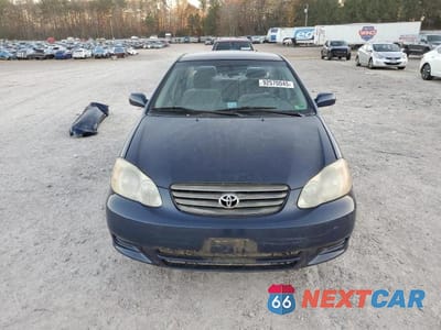 Piąte zdjęcie samochodu w środku: 2003 TOYOTA COROLLA CE VIN:2T1BR38E93C140574 - miniatura