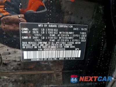 Zdjęcie 13 z 14 samochodu: 2026 SUBARU FORESTER WILDERNESS VIN:4S4SLDL60T3006838 - miniatura