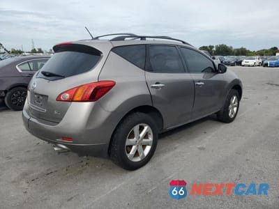 Trzecie zdjęcie samochodu z tyłu: 2009 NISSAN MURANO S VIN:JN8AZ18U19W017492 - miniatura