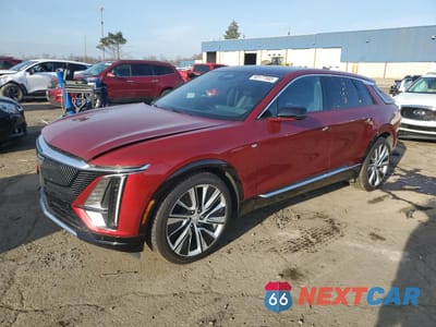 2025 CADILLAC LYRIQ LUXURY 1GYKPTRL3SZ301552 - główne zdjęcie licytacji z USA - miniatura