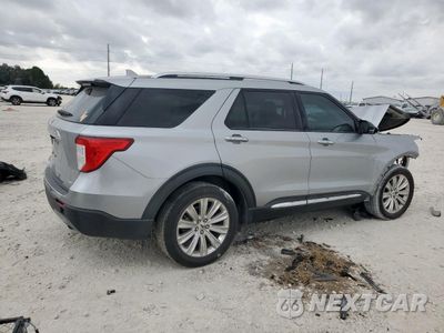 Trzecie zdjęcie samochodu z tyłu: 2020 FORD EXPLORER LIMITED VIN:1FMSK8FH1LGB64816 - miniatura
