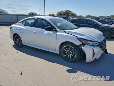 Czwarte zdjęcie samochodu z boku: 2024 NISSAN SENTRA SR VIN:3N1AB8DV4RY281745 - miniatura