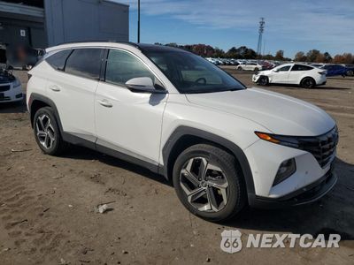 Czwarte zdjęcie samochodu z boku: 2023 HYUNDAI TUCSON LIMITED VIN:5NMJECAE7PH191623 - miniatura