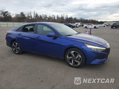 Czwarte zdjęcie samochodu z boku: 2023 HYUNDAI ELANTRA SEL VIN:KMHLS4AG4PU462635 - miniatura
