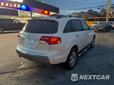 Trzecie zdjęcie samochodu z tyłu: 2007 ACURA MDX VIN:2HNYD28287H533321 - miniatura