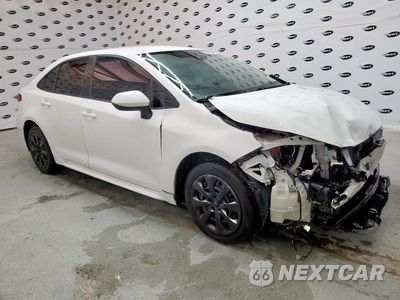 Czwarte zdjęcie samochodu z boku: 2021 TOYOTA COROLLA LE VIN:5YFEPMAE0MP249056 - miniatura