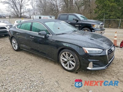 Czwarte zdjęcie samochodu z boku: 2021 AUDI A5 PREMIUM PLUS 40 VIN:WAUCBCF53MA042509 - miniatura