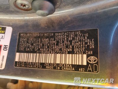 Zdjęcie 12 z 14 samochodu: 2016 TOYOTA COROLLA L VIN:2T1BURHE8GC723158 - miniatura