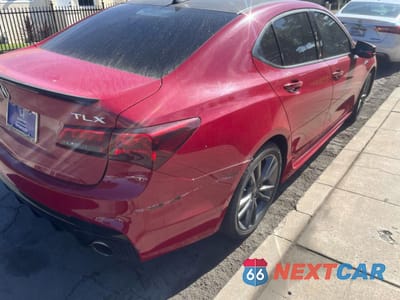 Czwarte zdjęcie samochodu z boku: 2018 ACURA TLX TECH+A VIN:19UUB2F61JA008253 - miniatura