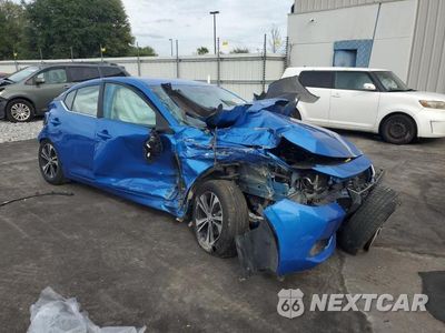 Czwarte zdjęcie samochodu z boku: 2021 NISSAN SENTRA SV VIN:3N1AB8CV3MY294805 - miniatura