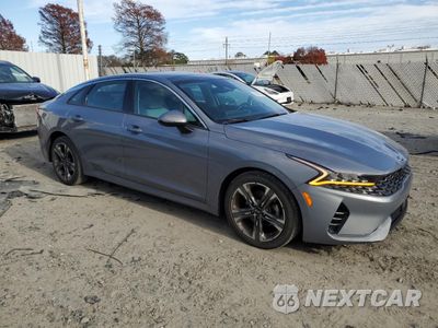 Czwarte zdjęcie samochodu z boku: 2021 KIA K5 EX VIN:5XXG34J28MG025617 - miniatura