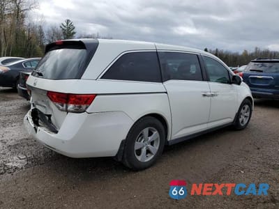Trzecie zdjęcie samochodu z tyłu: 2017 HONDA ODYSSEY EXL VIN:5FNRL5H68HB502529 - miniatura