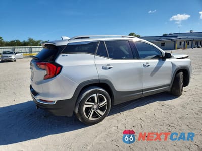 Trzecie zdjęcie samochodu z tyłu: 2019 GMC TERRAIN SLT VIN:3GKALPEVXKL175908 - miniatura