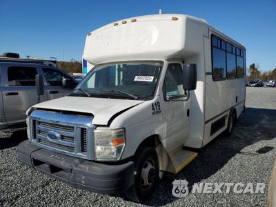 Drugie zdjęcie samochodu z przodu: 2013 FORD ECONOLINE E350 SUPER DUTY CUTAWAY VAN VIN:1FDEE3FS2DDA02750 - miniatura