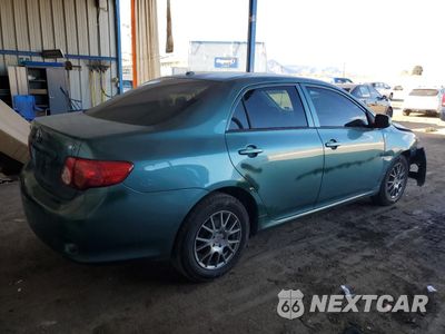 Trzecie zdjęcie samochodu z tyłu: 2009 TOYOTA COROLLA BASE VIN:JTDBL40E199071882 - miniatura
