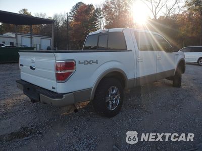 Trzecie zdjęcie samochodu z tyłu: 2010 FORD F150 SUPERCREW VIN:1FTFW1EV8AFB04639 - miniatura