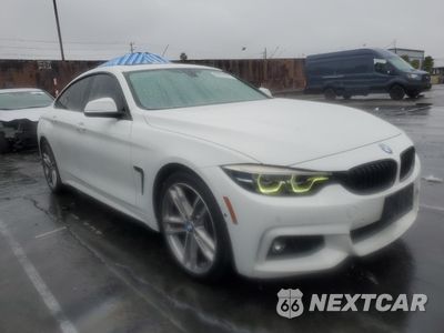 Czwarte zdjęcie samochodu z boku: 2019 BMW 430I GRAN COUPE VIN:WBA4J1C55KBM12480 - miniatura