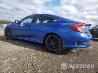 Drugie zdjęcie samochodu z przodu: 2020 HONDA CIVIC SPORT VIN:2HGFC2F8XLH539057 - miniatura