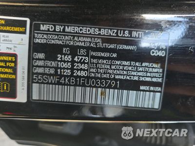 Zdjęcie 10 z 11 samochodu: 2015 MERCEDES-BENZ C 300 4MATIC VIN:55SWF4KB1FU033791 - miniatura