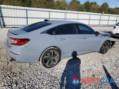 Trzecie zdjęcie samochodu z tyłu: 2021 HONDA ACCORD SPORT SE VIN:1HGCV1F44MA014466 - miniatura