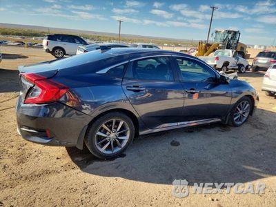 Trzecie zdjęcie samochodu z tyłu: 2019 HONDA CIVIC EXL VIN:19XFC1F7ZKE017197 - miniatura