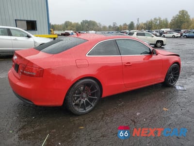 Trzecie zdjęcie samochodu z tyłu: 2010 AUDI A5 PREMIUM PLUS VIN:WAURFAFR4AA078789 - miniatura