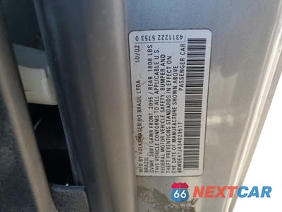 Zdjęcie 12 z 12 samochodu: 2003 VOLKSWAGEN GTI VIN:9BWDE61J434029517 - miniatura