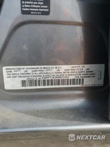 Zdjęcie 13 z 13 samochodu: 2005 VOLKSWAGEN NEW JETTA VALUE VIN:3VWPF71K35M621420 - miniatura