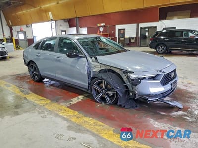 Czwarte zdjęcie samochodu z boku: 2024 HONDA ACCORD HYBRID SPORT VIN:1HGCY2F53RA097322 - miniatura