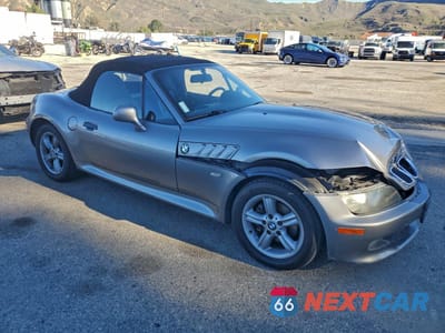 Czwarte zdjęcie samochodu z boku: 2002 BMW Z3 2.5 VIN:4USCN33442LK52635 - miniatura