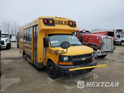 Czwarte zdjęcie samochodu z boku: 2013 CHEVROLET EXPRESS SCHOOL BUS VIN:1GB3G3BG7D1170610 - miniatura