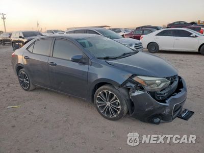 Czwarte zdjęcie samochodu z boku: 2016 TOYOTA COROLLA L VIN:5YFBURHE7GP452495 - miniatura