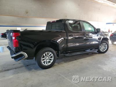 Trzecie zdjęcie samochodu z tyłu: 2023 CHEVROLET SILVERADO K1500 LT VIN:2GCUDDEDXP1150043 - miniatura