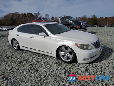 Czwarte zdjęcie samochodu z boku: 2009 LEXUS LS 460L VIN:JTHGL46F595036595 - miniatura