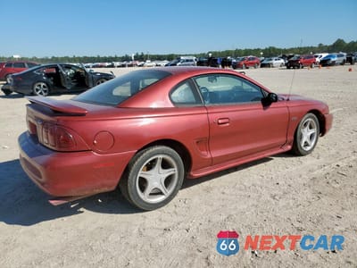 Trzecie zdjęcie samochodu z tyłu: 1997 FORD MUSTANG GT VIN:1FALP42X4VF106813 - miniatura