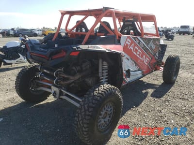 Czwarte zdjęcie samochodu z boku: 2020 POLARIS RZR XP 4 TURBO S VELOCITY VIN:3NSP4E92XLG822503 - miniatura