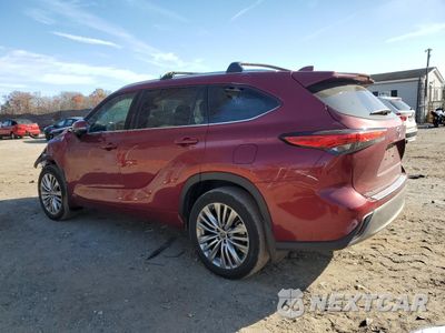 Drugie zdjęcie samochodu z przodu: 2023 TOYOTA HIGHLANDER HYBRID LIMITED VIN:5TDEBRCH3PS114099 - miniatura