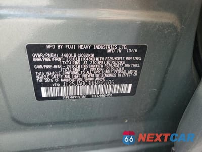 Zdjęcie 13 z 13 samochodu: 2017 SUBARU FORESTER 2.5I PREMIUM VIN:JF2SJAGC3HH490105 - miniatura