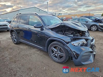 Czwarte zdjęcie samochodu z boku: 2022 MERCEDES-BENZ GLB 250 4MATIC VIN:W1N4M4HBXNW193726 - miniatura