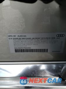 Zdjęcie 12 z 12 samochodu: 2015 AUDI A8 L TDI QUATTRO VIN:WAU3MAFD1FN022583 - miniatura