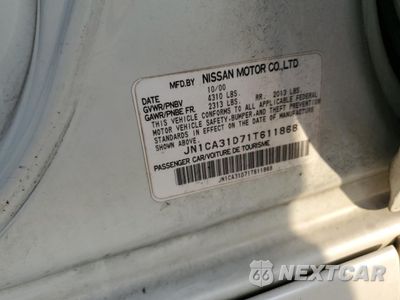Zdjęcie 13 z 15 samochodu: 2001 NISSAN MAXIMA GXE VIN:JN1CA31D71T611868 - miniatura