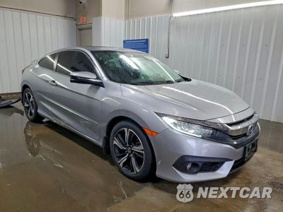 Czwarte zdjęcie samochodu z boku: 2017 HONDA CIVIC TOURING VIN:2HGFC3B94HH360010 - miniatura