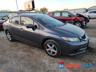 Czwarte zdjęcie samochodu z boku: 2015 HONDA CIVIC LX VIN:19XFB2F52FE099469 - miniatura