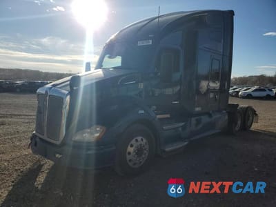 Drugie zdjęcie samochodu z przodu: 2020 KENWORTH T680 SEMI TRUCK VIN:1XKYDP9X3LJ379420 - miniatura