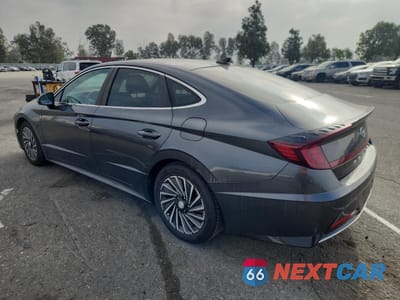 Drugie zdjęcie samochodu z przodu: 2021 HYUNDAI SONATA HYBRID VIN:KMHL54JJ2MA032389 - miniatura