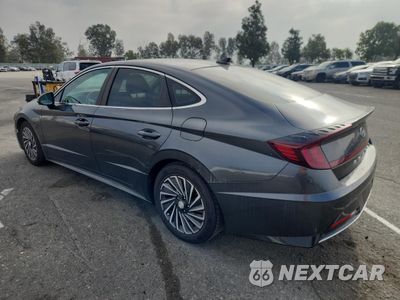 Drugie zdjęcie samochodu z przodu: 2021 HYUNDAI SONATA HYBRID VIN:KMHL54JJ2MA032389 - miniatura