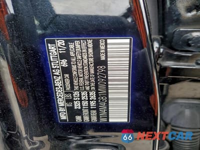 Zdjęcie 12 z 12 samochodu: 2021 MERCEDES-BENZ GLB 250 VIN:W1N4M4GB1MW092798 - miniatura