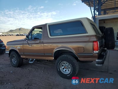 Drugie zdjęcie samochodu z przodu: 1989 FORD BRONCO U100 VIN:1FMEU15N5KLA05700 - miniatura