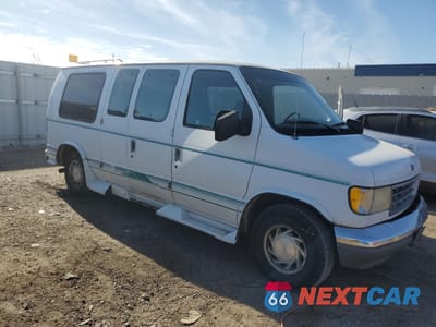 Czwarte zdjęcie samochodu z boku: 1995 FORD ECONOLINE E150 VAN VIN:1FDEE14H6SHB17417 - miniatura