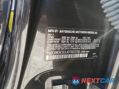 Zdjęcie 13 z 15 samochodu: 2018 BMW X4 XDRIVE28I VIN:5UXXW3C53J0T82370 - miniatura